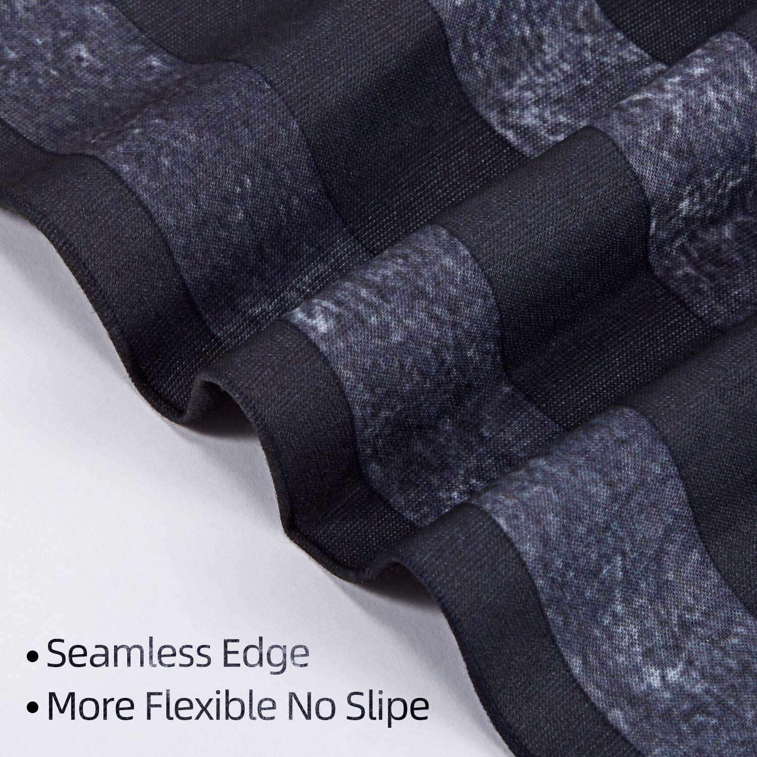 ZeeDix 2 Pcs Neck Gaiter Bandana Face Mask- Microfiber Multifunctional Seamless Headwear Face Cover Head Wrap UV Protection Face